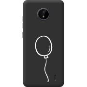 Черный чехол BoxFace Nokia C20 Balloon