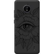Черный чехол BoxFace Nokia C20 Eye