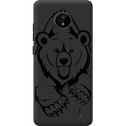 Черный чехол BoxFace Nokia C20 Grizzly Bear