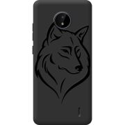 Черный чехол BoxFace Nokia C20 Wolf