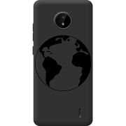 Черный чехол BoxFace Nokia C20 Earth