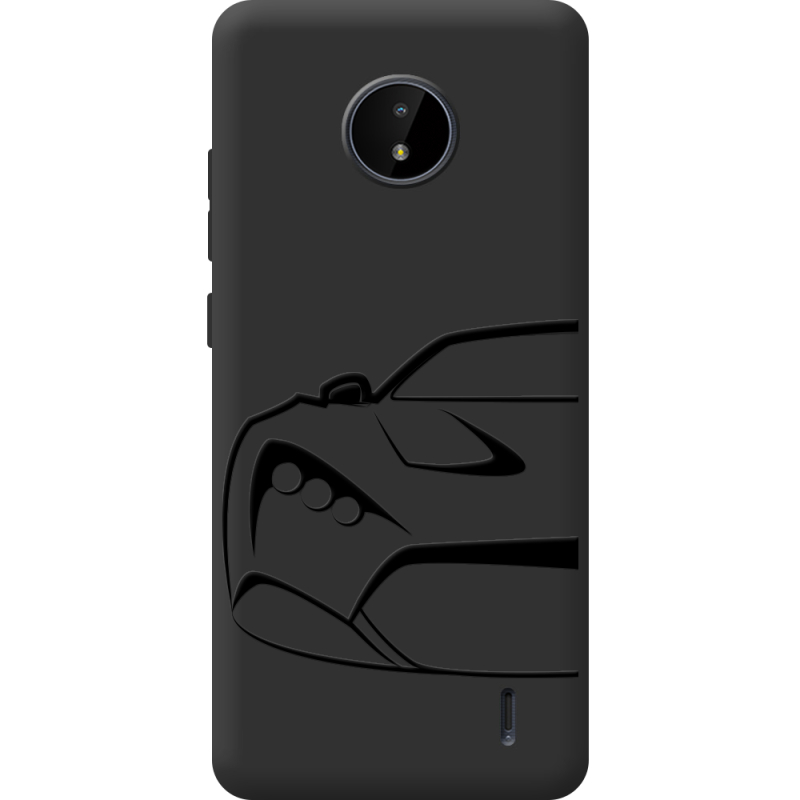 Черный чехол BoxFace Nokia C20 Sportcar