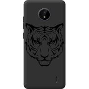 Черный чехол BoxFace Nokia C20 Tiger