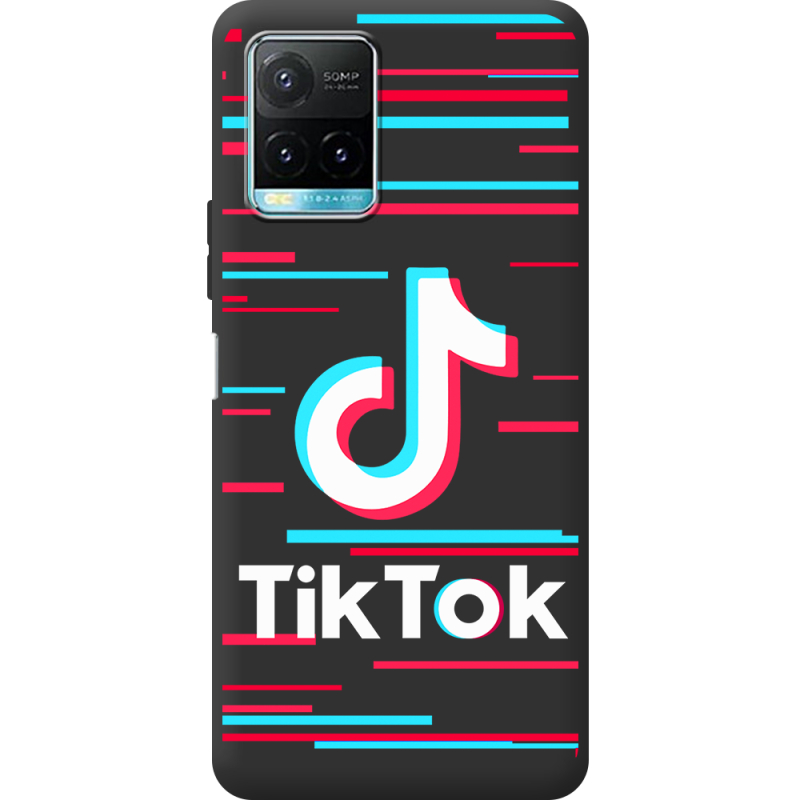 Черный чехол BoxFace Vivo Y33S Tik Tok