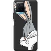 Черный чехол BoxFace Vivo Y33S Lucky Rabbit