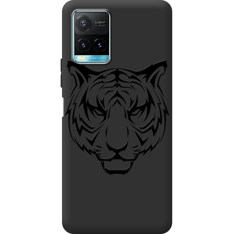 Черный чехол BoxFace Vivo Y33S Tiger