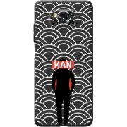 Черный чехол BoxFace Poco X3 Pro Man Pattern