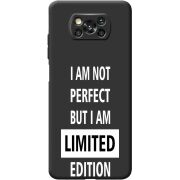 Черный чехол BoxFace Poco X3 Pro Limited Edition