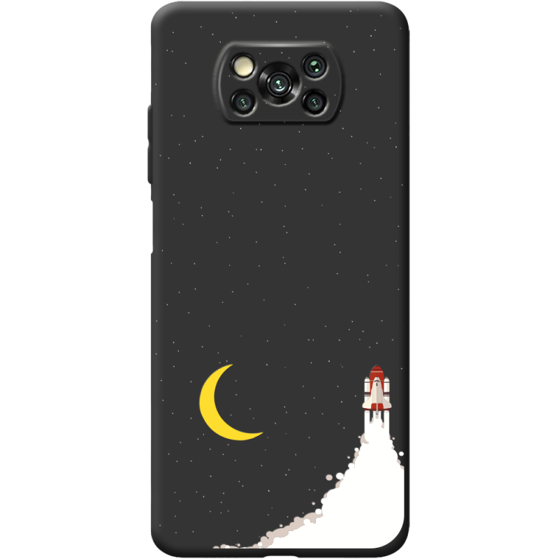 Черный чехол BoxFace Poco X3 Pro Meet The Stars