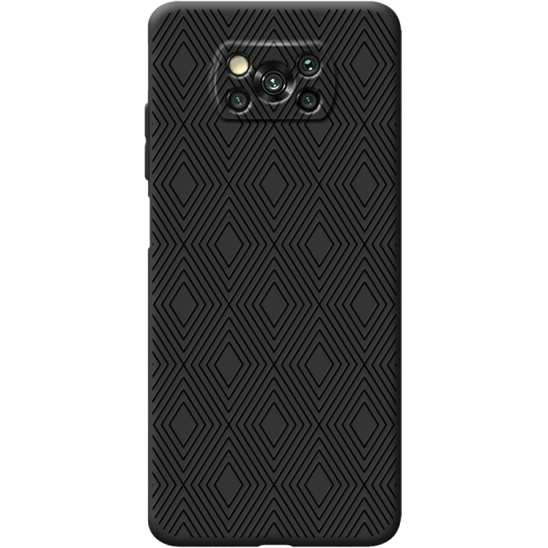 Черный чехол BoxFace Poco X3 Pro 