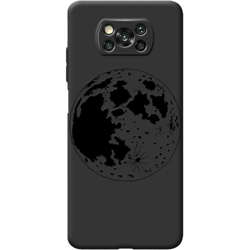 Черный чехол BoxFace Poco X3 Pro Planet