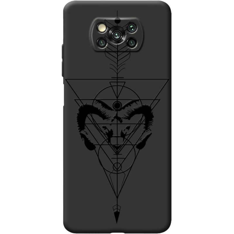 Черный чехол BoxFace Poco X3 Pro 