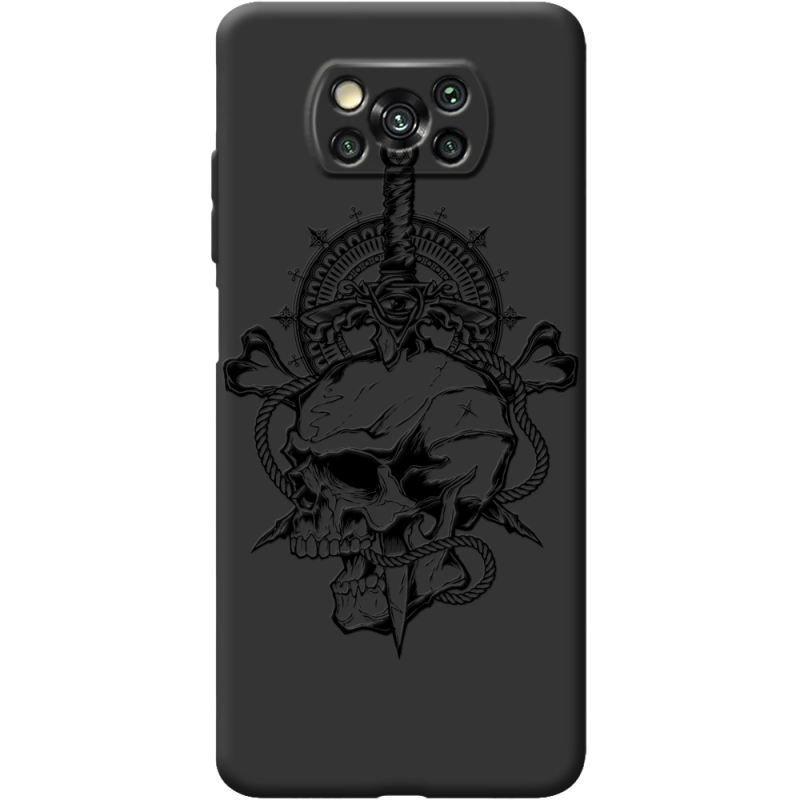 Черный чехол BoxFace Poco X3 Pro 