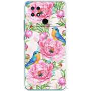 Чехол BoxFace Poco C40 Birds and Flowers