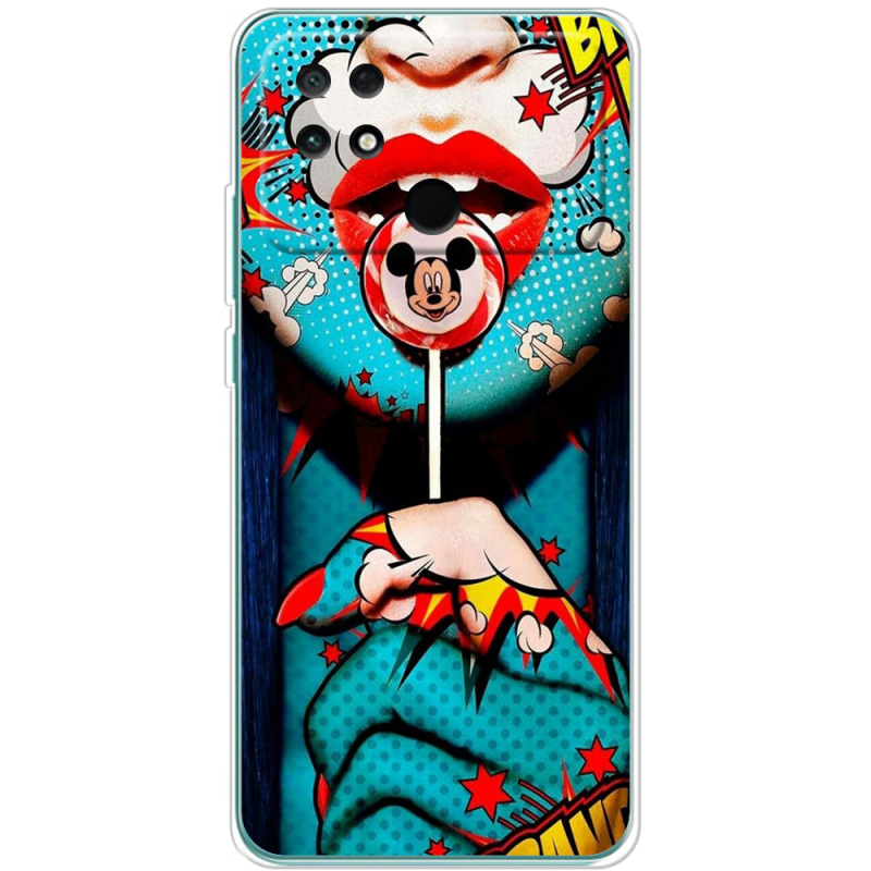 Чехол BoxFace Poco C40 Girl Pop Art