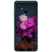 Чехол BoxFace Poco C40 Exquisite Purple Flowers