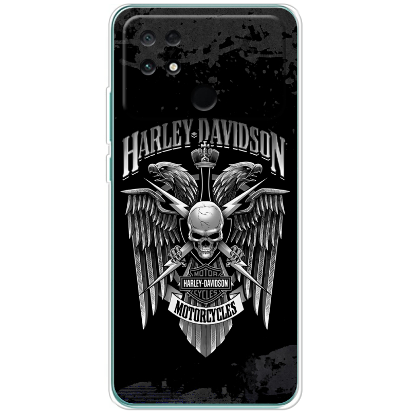 Чехол BoxFace Poco C40 Harley Davidson