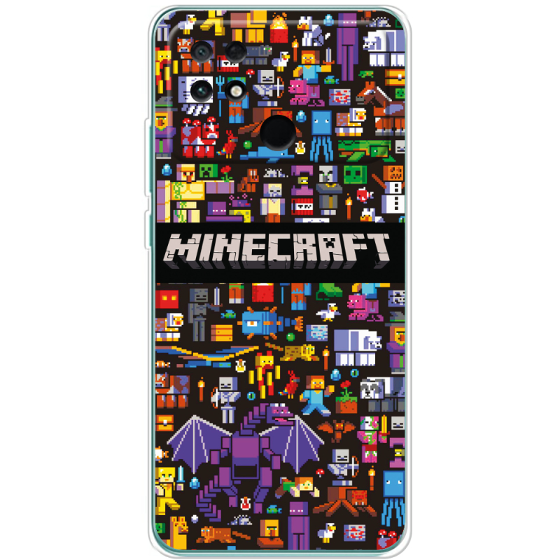 Чехол BoxFace Poco C40 Minecraft Mobbery