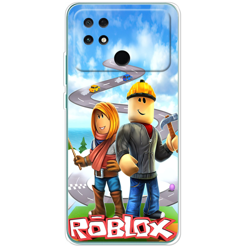 Чехол BoxFace Poco C40 Roblox Білдерман