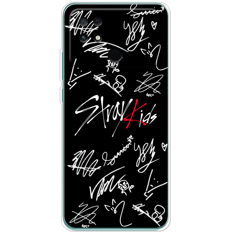 Чехол BoxFace Poco C40 Stray Kids автограф