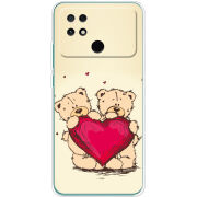 Чехол BoxFace Poco C40 Teddy Bear Love