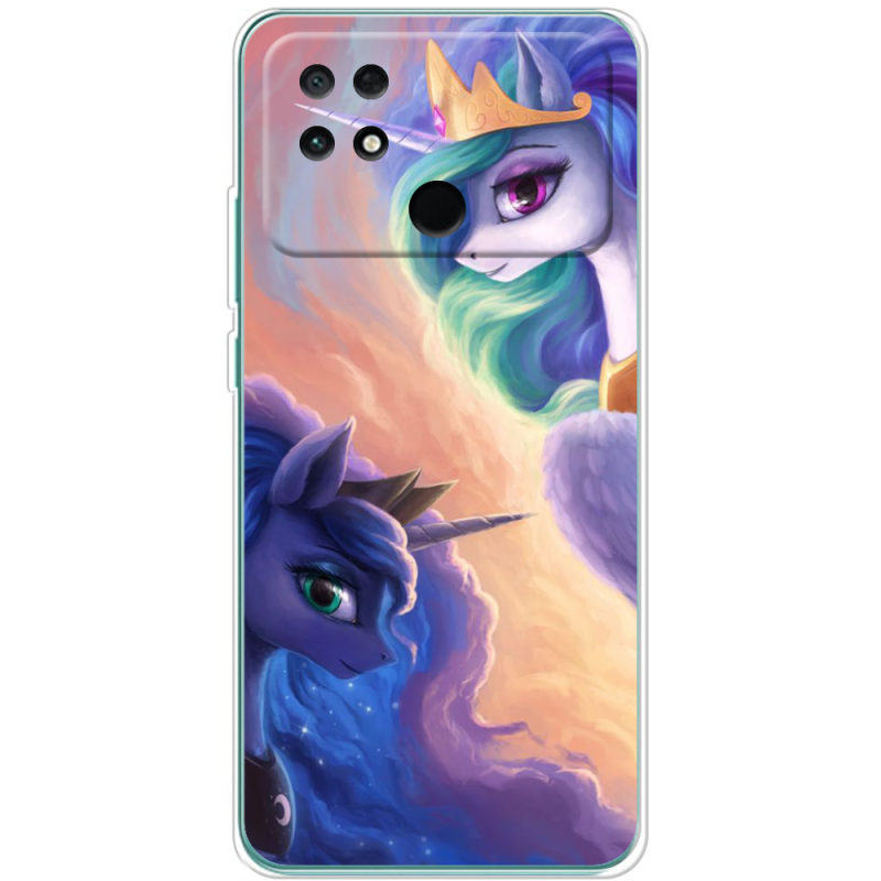 Чехол BoxFace Poco C40 My Little Pony Rarity  Princess Luna