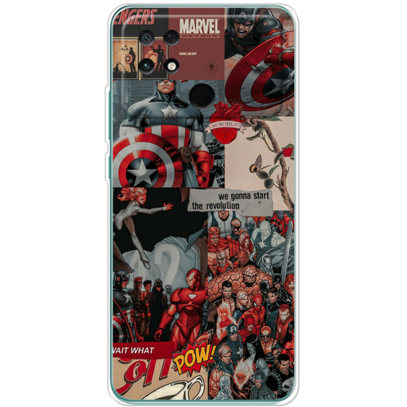 Чехол BoxFace Poco C40 Marvel Avengers