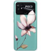 Прозрачный чехол BoxFace Poco C40 Magnolia