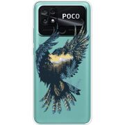 Прозрачный чехол BoxFace Poco C40 Eagle