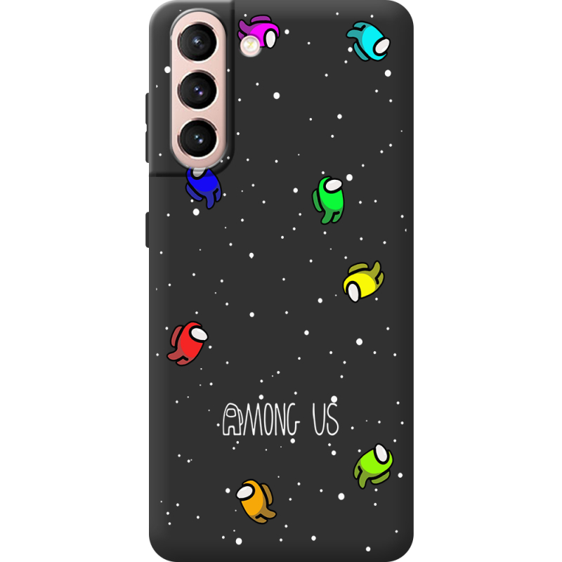 Черный чехол BoxFace Samsung G991 Galaxy S21 Among Us Invisible