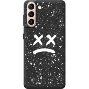 Черный чехол BoxFace Samsung G991 Galaxy S21 Sad Way