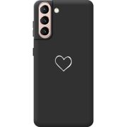 Черный чехол BoxFace Samsung G991 Galaxy S21 My Heart