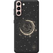 Черный чехол BoxFace Samsung G991 Galaxy S21 Moon