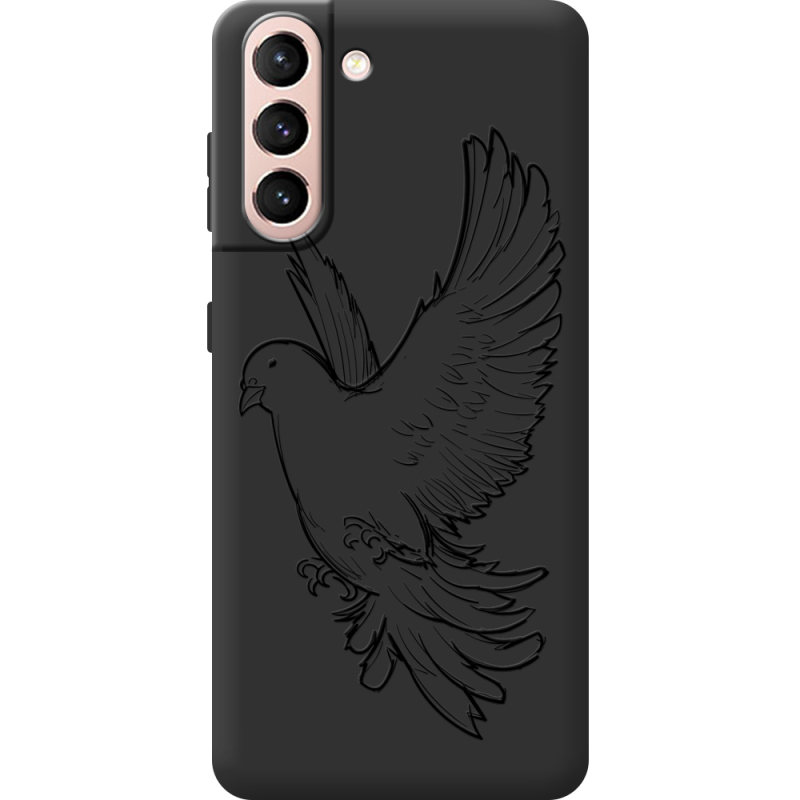 Черный чехол BoxFace Samsung G991 Galaxy S21 Dove