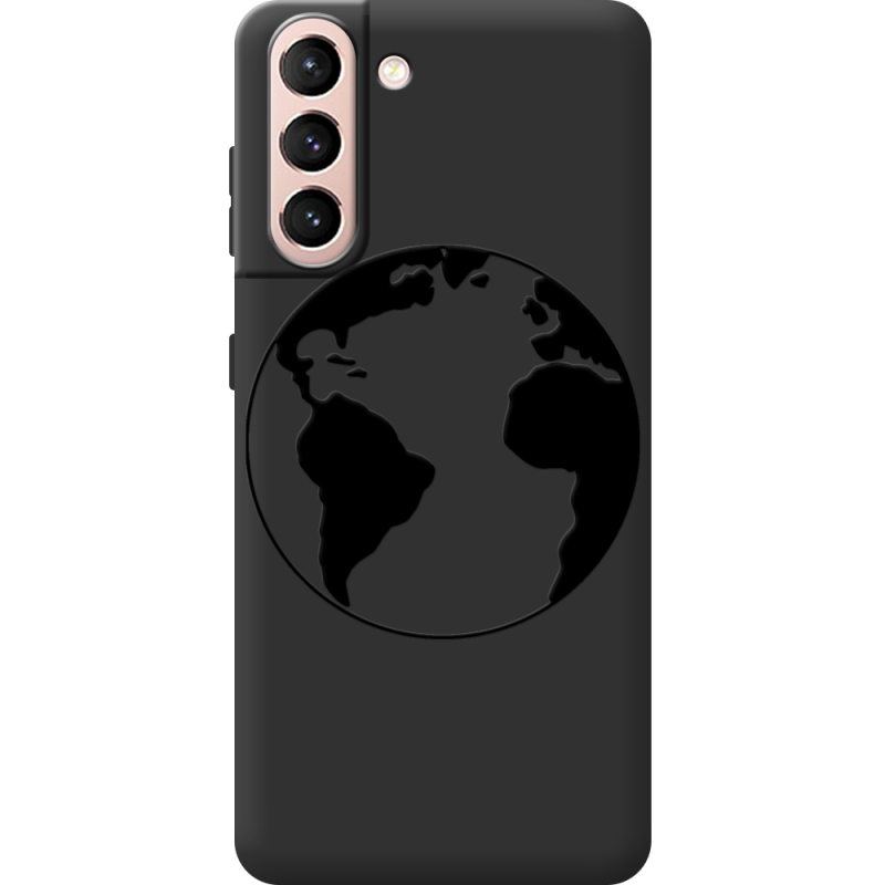 Черный чехол BoxFace Samsung G991 Galaxy S21 Earth