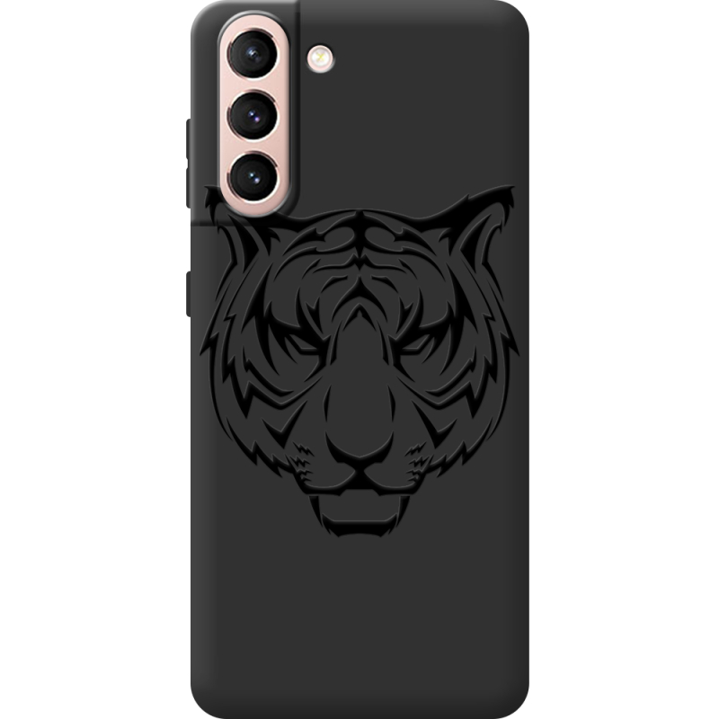 Черный чехол BoxFace Samsung G991 Galaxy S21 Tiger