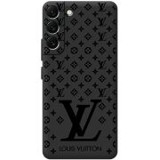 Черный чехол BoxFace Samsung Galaxy S22 Plus (S906) LV Style