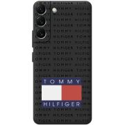 Черный чехол BoxFace Samsung Galaxy S22 Plus (S906) Tommy Print