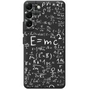 Черный чехол BoxFace Samsung Galaxy S22 Plus (S906) E=mc2