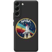 Черный чехол BoxFace Samsung Galaxy S22 Plus (S906) NASA