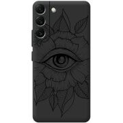 Черный чехол BoxFace Samsung Galaxy S22 Plus (S906) Eye