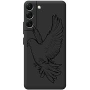 Черный чехол BoxFace Samsung Galaxy S22 Plus (S906) Dove