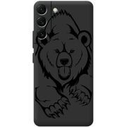 Черный чехол BoxFace Samsung Galaxy S22 Plus (S906) Grizzly Bear