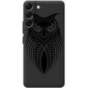 Черный чехол BoxFace Samsung Galaxy S22 Plus (S906) Owl