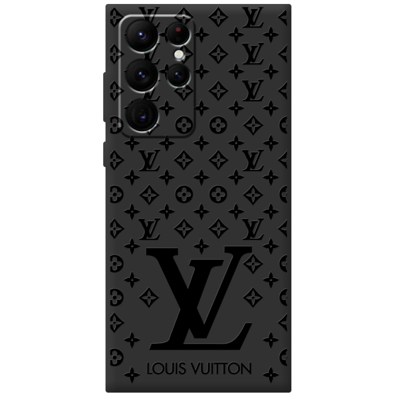 Черный чехол BoxFace Samsung Galaxy S22 Ultra (S908) LV Style