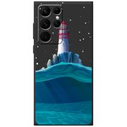 Черный чехол BoxFace Samsung Galaxy S22 Ultra (S908) Lighthouse