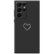 Черный чехол BoxFace Samsung Galaxy S22 Ultra (S908) My Heart