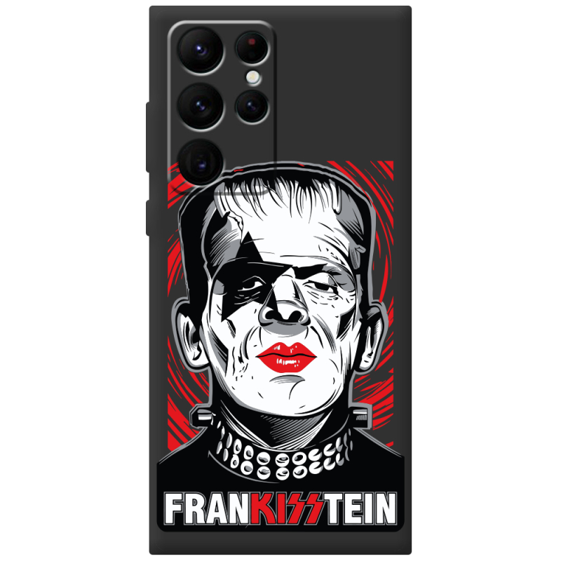 Черный чехол BoxFace Samsung Galaxy S22 Ultra (S908) Frankisstein