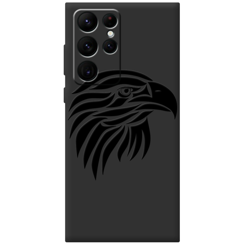 Черный чехол BoxFace Samsung Galaxy S22 Ultra (S908) Eagle