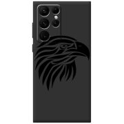 Черный чехол BoxFace Samsung Galaxy S22 Ultra (S908) Eagle